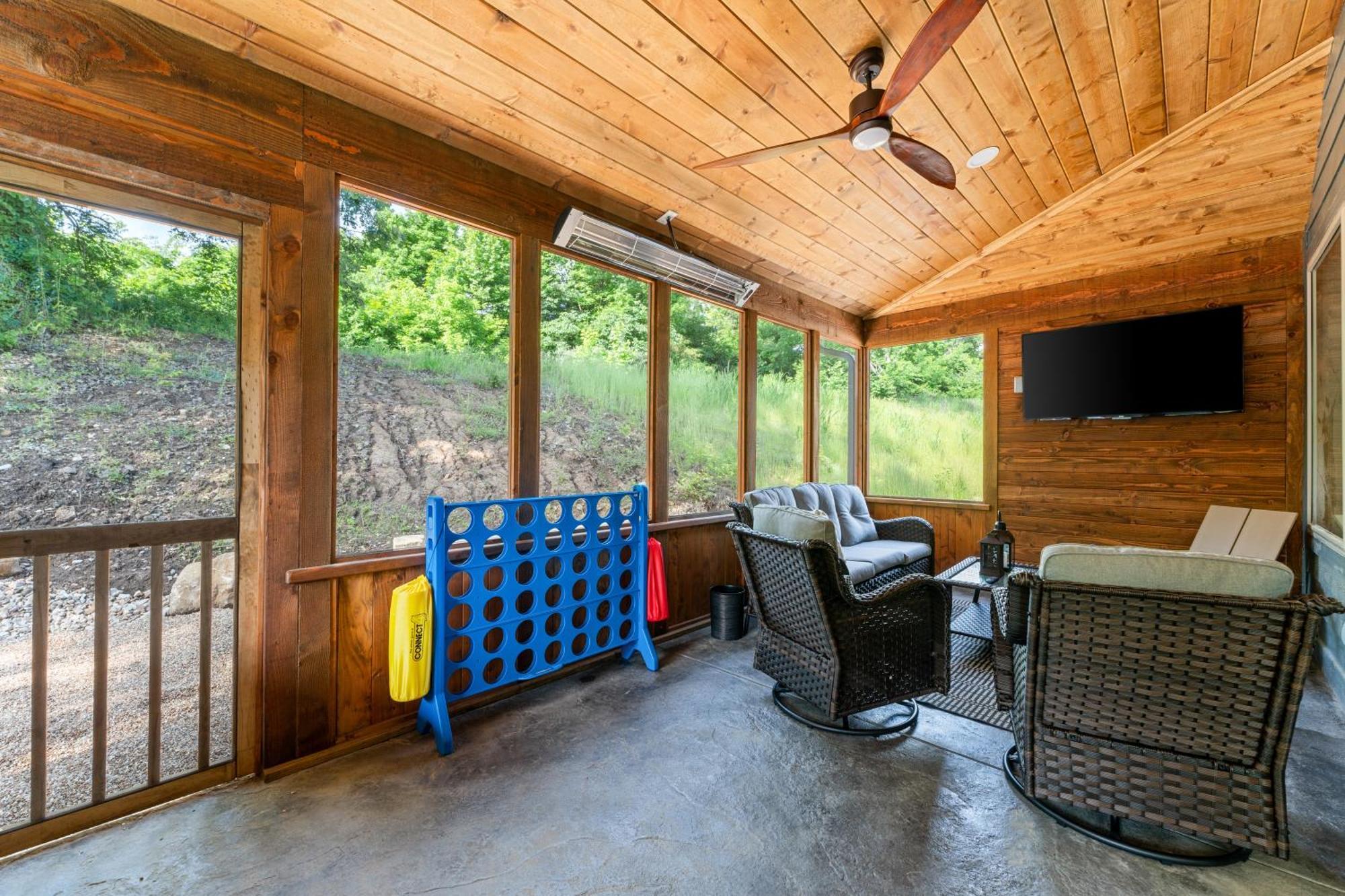 New Ozark Oasis Luxe Cabin Retreat With Hot Tub Hollister Eksteriør bilde